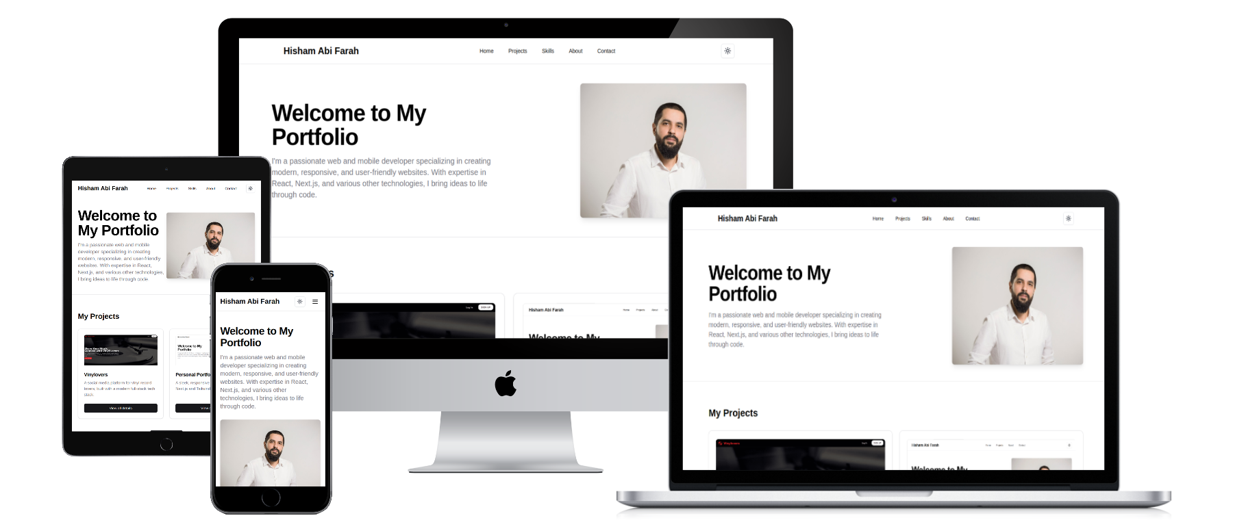 Portfolio project screenshot