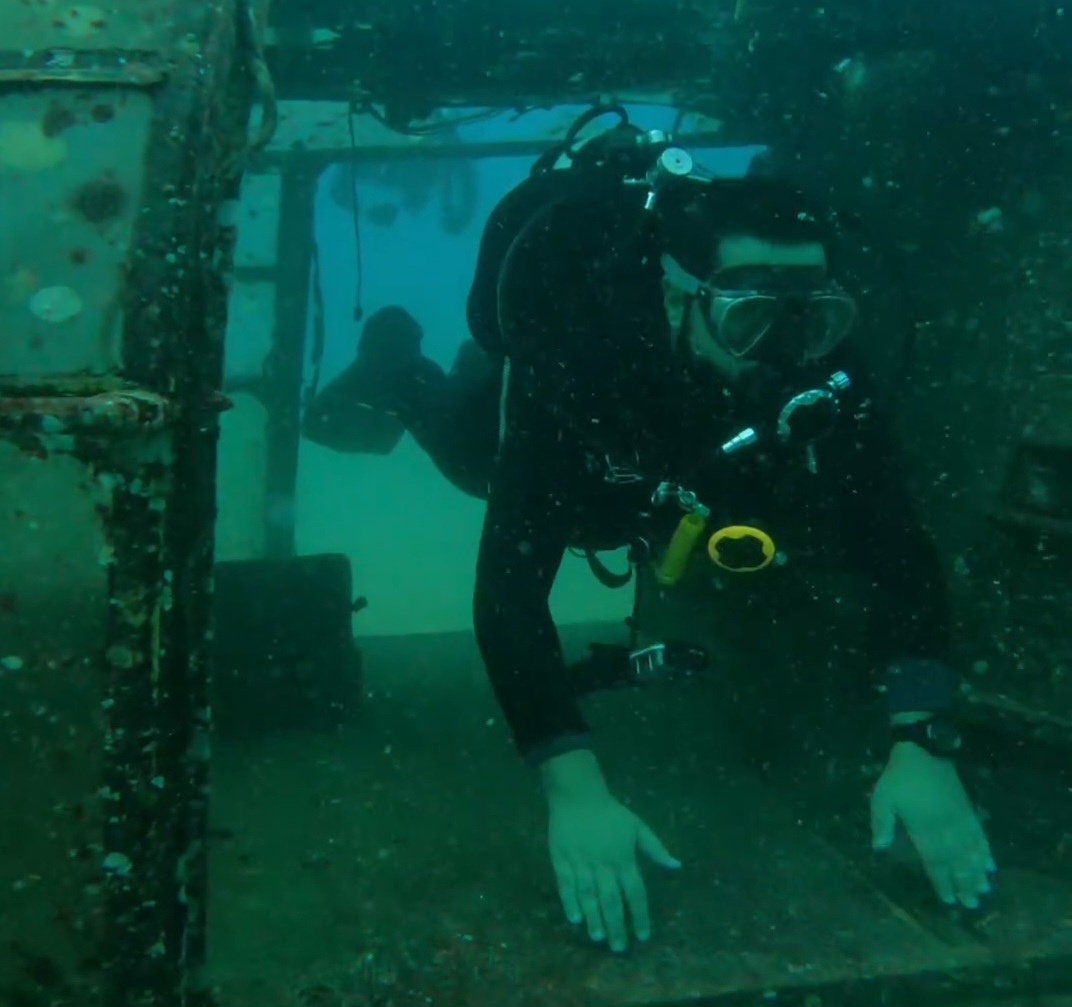 Scuba diving